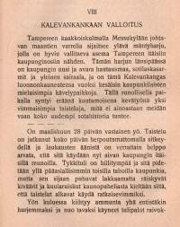Punaisen Tampereen kukistuminen  -Kuvauksia ja kokemuksia
