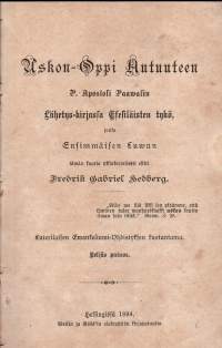 Uskon-Oppi Autuuteen