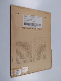 Valtioneuvostolle kunnioittavimmin jatko-opetuskomitealta