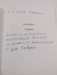 Vapaus (signeerattu, tekijän omiste)