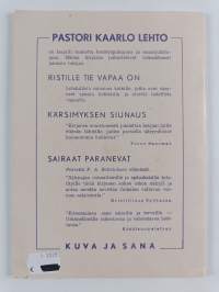 Ristille tie vapaa on