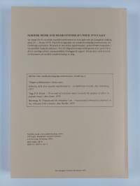 Nordisk musik och musikvetenskap under 1970-talet : en rapport från 8:e Nordiska musikforskar-kongressen, Ljungskile folkhögskola, 25-30 juni 1979