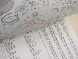 Aprilia Amico 50-93 GLE-GL-GL Sportlife spare parts catalog -varaosaluettelo englanniksi