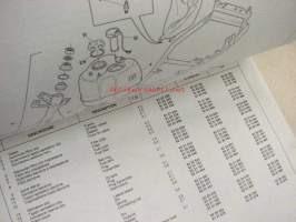 Aprilia Amico 50-93 GLE-GL-GL Sportlife spare parts catalog -varaosaluettelo englanniksi