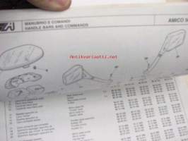 Aprilia Amico 50-92 CAT-LX-Sport spare parts catalog -varaosaluettelo englanniksi