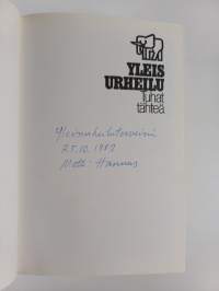 Yleisurheilu : tuhat tähteä (signeerattu)