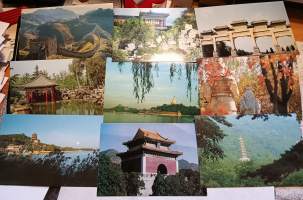 Postikortteja 60 kpl - Kulkemattomia, uusia. Kiina 21 kpl, Cappadocia 11, Puolanka, onnittelukortteja, Sao Paolo, Langkawi, maisemakortteja