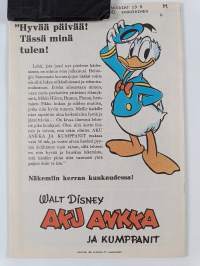 Aku Ankka ja kumppanit 45B/2001 : N:o 1 (näytenumero) Joulukuu 1951