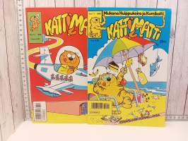 Kattimatti 11-12/88  2,3,4,5,7,8,10,12/89  1-12/90 1-5/91 yht. 27 kpl