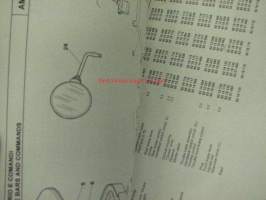 Aprilia Amico 50-93 spare parts catalog -varaosaluettelo