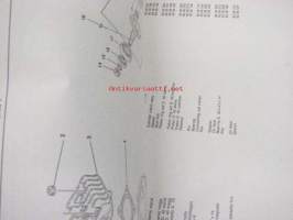 Aprilia Motore Scooter 50 cc. spare parts catalog -varaosaluettelo, moottorit