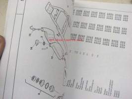Aprilia SR 50-93 spare parts catalog -varaosaluettelo