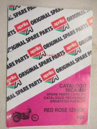 Aprilia Red Rose 125-90E spare parts catalog -varaosaluettelo