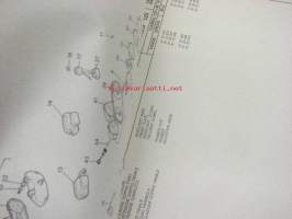 Aprilia Tuareg 125-88 spare parts catalog -varaosaluettelo