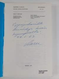 Thalia tentissä : puheenvuoroja tamperelaisesta teatterista (signeerattu, tekijän omiste)