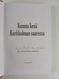 Kuuma kesä Korkholman saaressa (signeerattu)