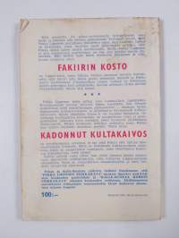 Pekka Lipposen seikkailuja 35 : Fakiirin kosto