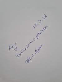 Munkin matkassa (signeerattu, tekijän omiste)