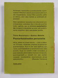 Puutarhatalouden perusteita maataloudellisia oppilaitoksia varten