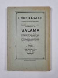 Suomen voimistelu- ja urheiluliiton yleiset kilpailusäännöt ynnä erikoissääntöjä