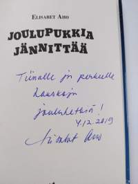 Joulupukkia jännittää (signeerattu, tekijän omiste)