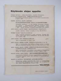 Kansalaiskoulun puutyön työkirja