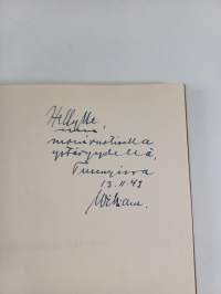 Mestari ja vaeltaja : Runoja (signeerattu, tekijän omiste)