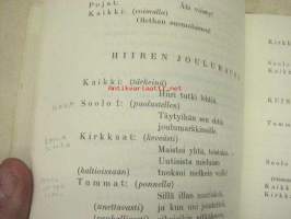 Lausun ja näyttelenkin -ohjelmistoa kolulujuhliin