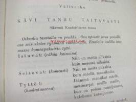 Lausun ja näyttelenkin -ohjelmistoa kolulujuhliin