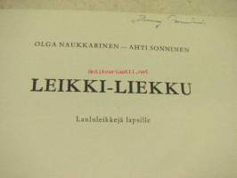 Leikki liekku - laululeikkejä lapsille