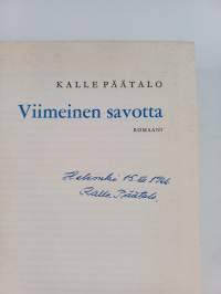 Viimeinen savotta (signeerattu)