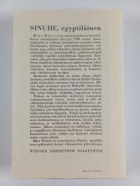 Sinuhe egyptiläinen 1-2