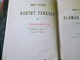 Maila Talvion Kootut teokset V elämän kasvot,silmä yössä