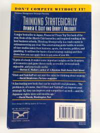 Thinking strategically : the competitive edge in business, politics, and everyday life
