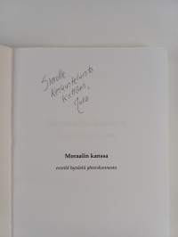 Moraalin kanssa : esseitä hyvästä yhteiskunnasta (signeerattu, tekijän omiste)
