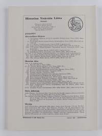 Historiallinen aikakauskirja 1/1968