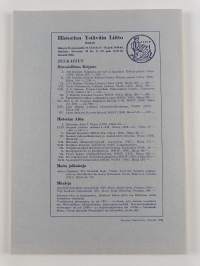 Historiallinen aikakauskirja 4/1958