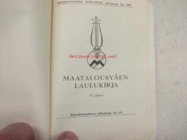 Maatalousväen laulukirja