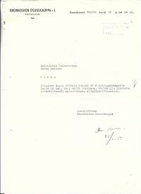 Enonkosken Osuuskauppa rl 1955 - firmalomake