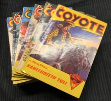 El Coyote - lännenseikkailulehti-erä
