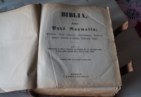 Biblia, se on koko Pyhä Raamattu 1878