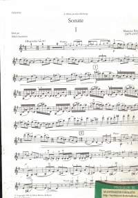 Sonate pour violon et piano