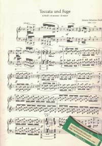 Toccata und Fuge d-Moll, Piano
