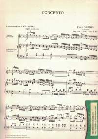 Concerto per violino, archi e cembalo in sol maggiore - Viulukonsertto