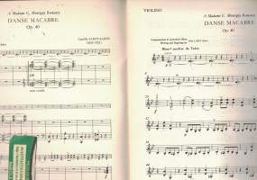 Danse Macabre Op. 40 for Violin and Piano
