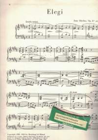 Kung Kristian II - Suite, Op. 27, piano - Kuningas Kristian II sarja