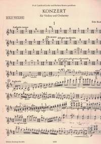 Konzert für Violine und Orchester (Viululle ja pianolle)