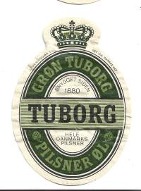 Gron Tubor  Pilsner   olutetiketti