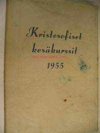 Kristosofiset kesäkurssit 1955