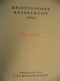 Kristosofiset kesäkurssit 1955